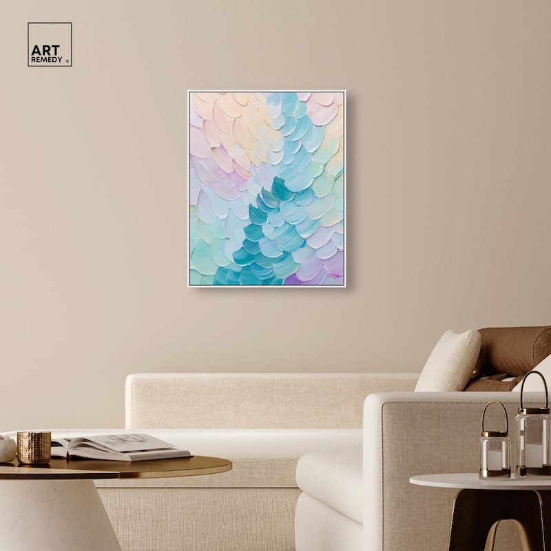 Mermaid Scales Canvas by Art Remedy