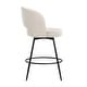 preview thumbnail 3 of 61, Swivel Bar Stools Set Of 2/3/4, Metal Bar Stools, Modern Upholstered Bar Stools For Kitchen Island - 20.3"W X 20.3"D X 39"H