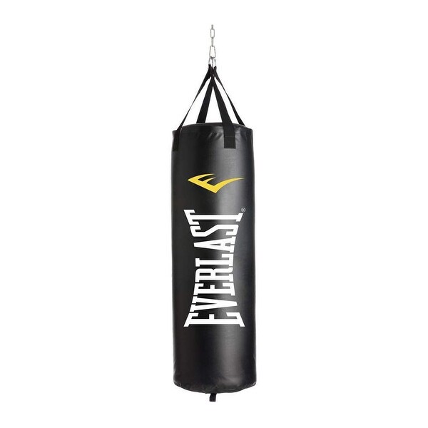 Everlast Dual Station Bag Stand NevaTear 40 Pound Hanging Punching Bag Black 110.4 Bed Bath Beyond 35793806