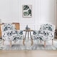 preview thumbnail 3 of 36, EROMMY Floral Accent Chair for Living Room, Upholstered Wingback Armchair with Pillow.