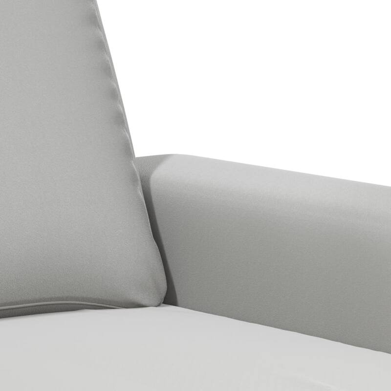 vidaXL Sofa Chair Accent Upholstered Chair for Living Room Microfiber Fabric