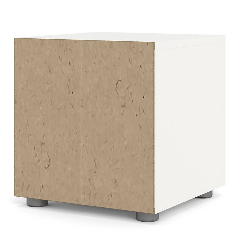 Porch & Den Angus Foiled 2-drawer Nightstand