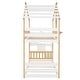 preview thumbnail 6 of 10, Playhouse Inspired Stairway Twin over Twin House Bunk Bed with Storage & Guards