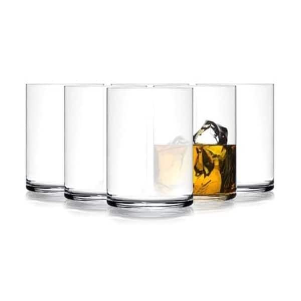 Luigi Bormioli Top Class Lead Free Crystal All Purpose Glasses Clear Dishwasher Safe - 15.25 oz