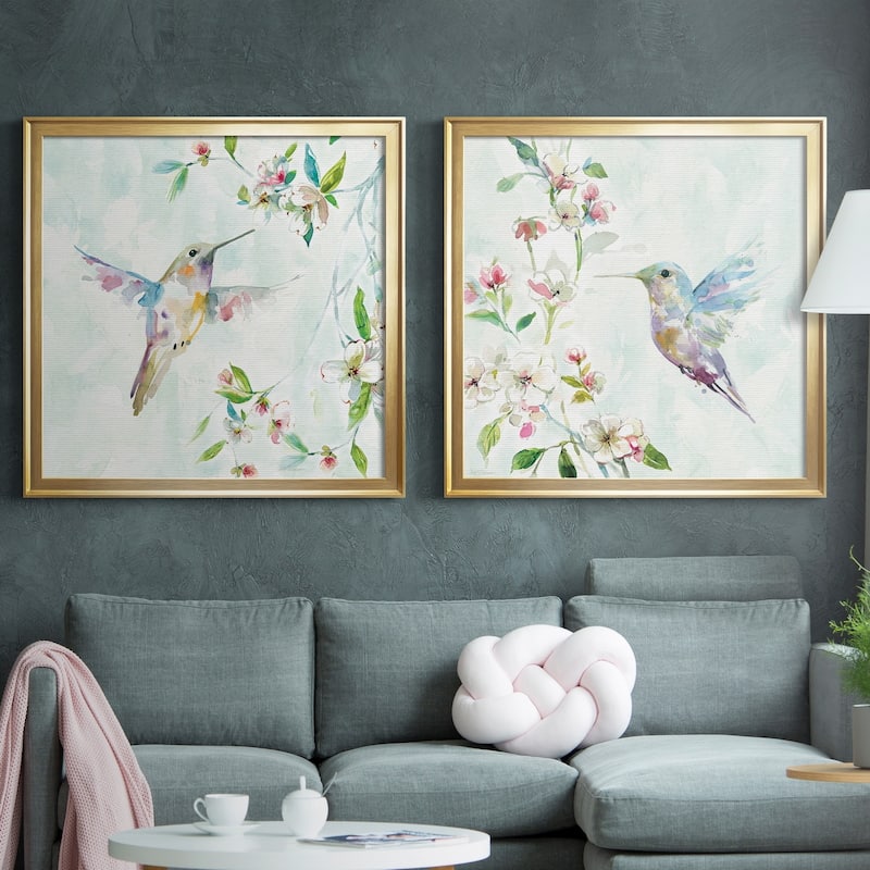 Hummingbird I Premium Framed Canvas - Ready to Hang