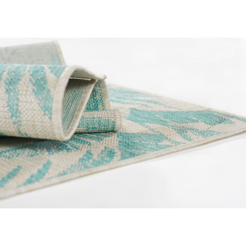 Momeni Riviera Floral Indoor Outdoor Rug
