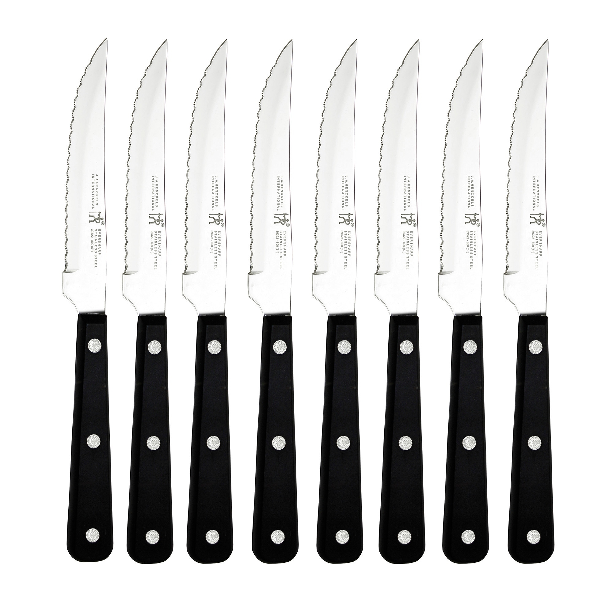 HENCKELS Razor-Sharp Steak Knife Set of 8, German Engineered - 4.5-inch