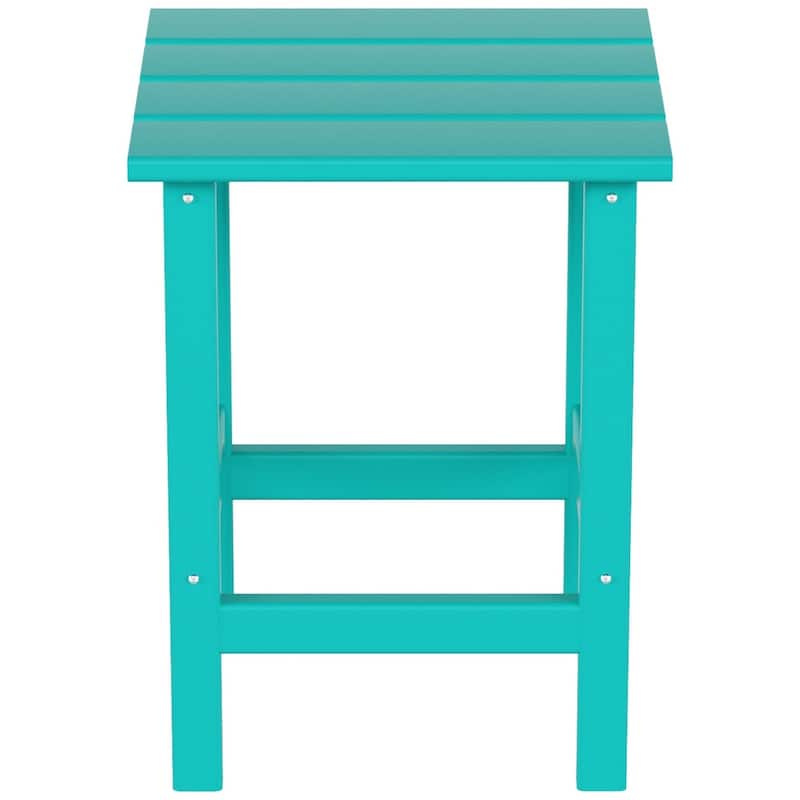 POLYTRENDS Laguna All Weather Poly Outdoor Side Table