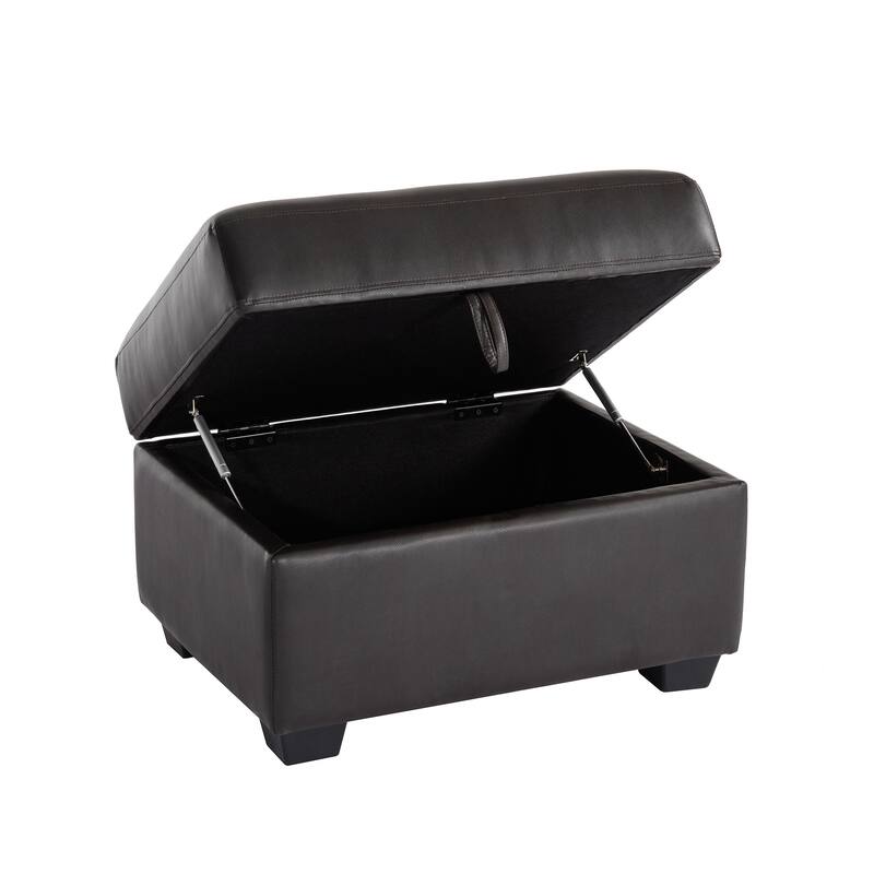 Morden Fort Tufted Storage Ottoman, Rectangular Footstool