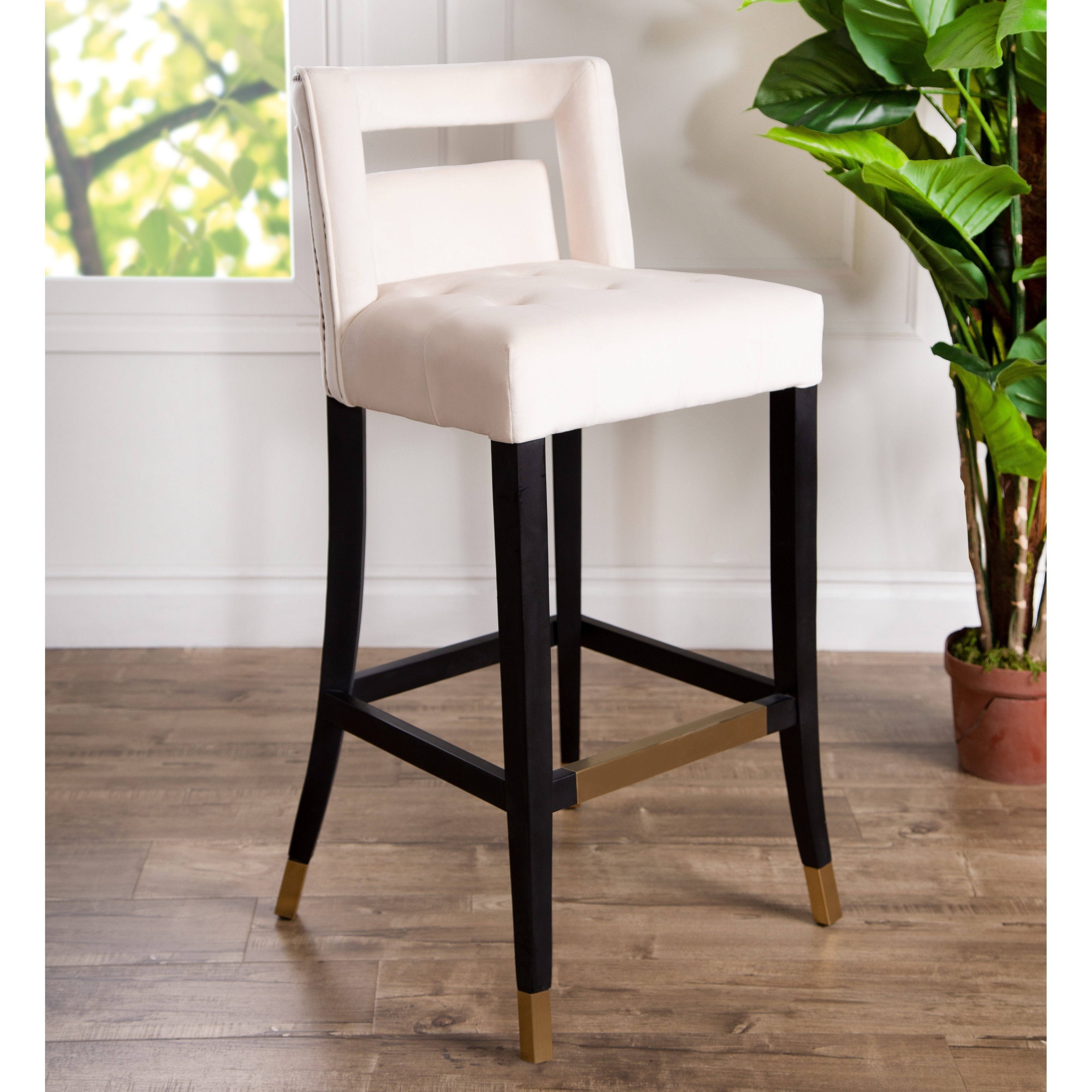 Abbyson jemma velvet bar stool new arrivals
