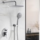 preview thumbnail 10 of 74, WOWOW Wall Mount 9-Spray Shower Faucet with Handshower