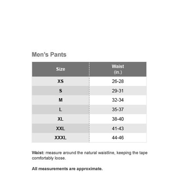34 x 32 pants size