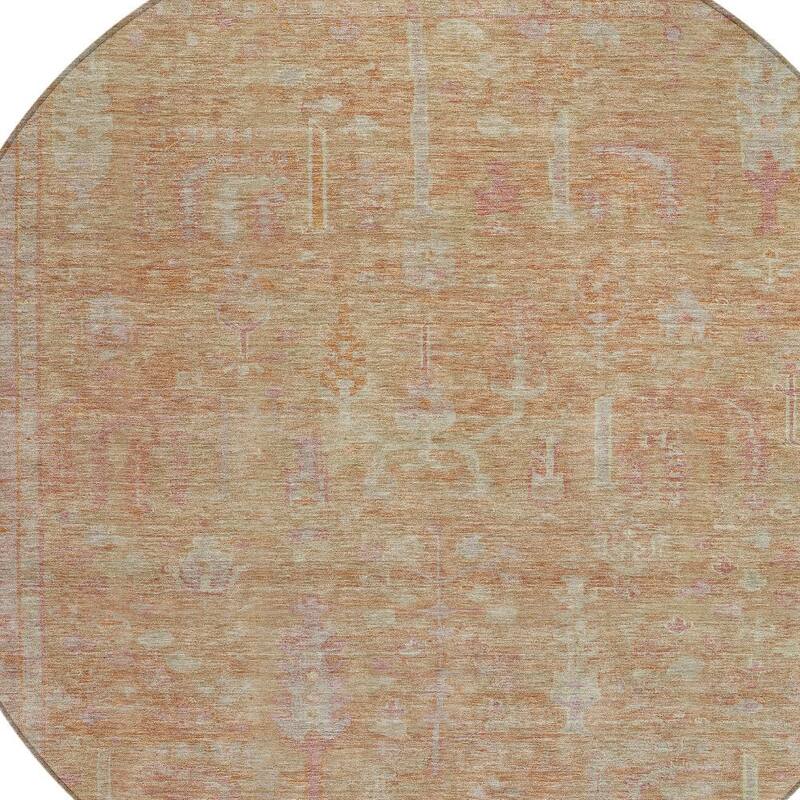 HomeRoots Oriental Traditional Rectangle Outdoor Rug