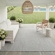 preview thumbnail 15 of 21, SAFAVIEH Courtyard Carolann Indoor/ Outdoor Waterproof Patio Backyard Rug
