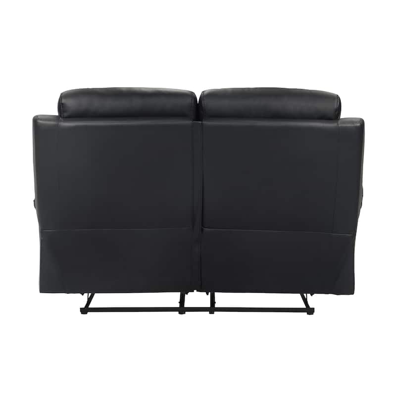 Fremont & Park Peperomia Leather Manual Double Reclining Loveseat