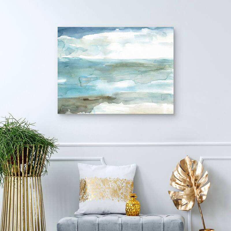 Shimmering Shore Marco by Carol Robinson Canvas Art Print