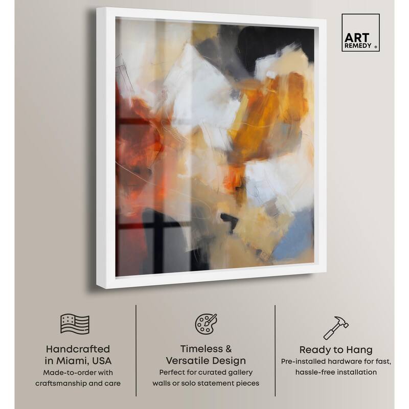 Earth and Fire I Shadowbox by Art Remedy