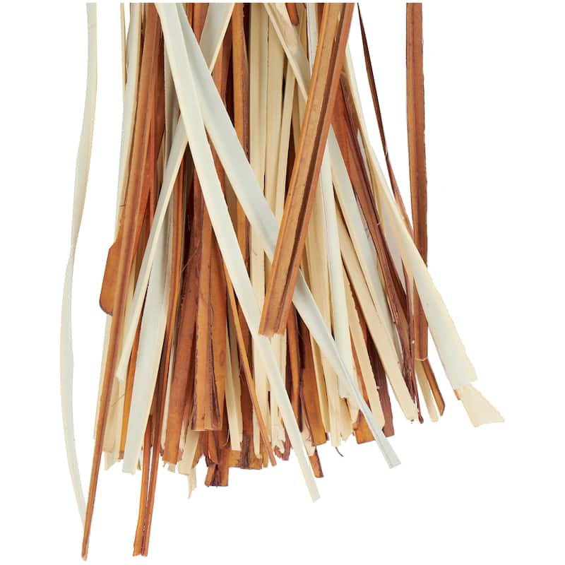 Brown Dried Plant Palm Leaf Home Decor Natural Foliage with Grass