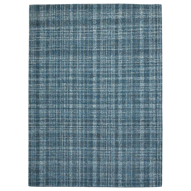 Copper Grove Clare Plaid Hand-Tufted Wool Area Rug