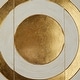 preview thumbnail 4 of 4, CosmoLiving by Cosmopolitan Gold Metal Target Geometric Home Wall Decor