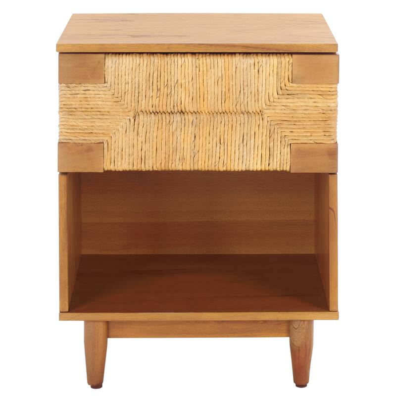 SAFAVIEH Couture Roseanne Banana Stem 1-Drawer Nightstand
