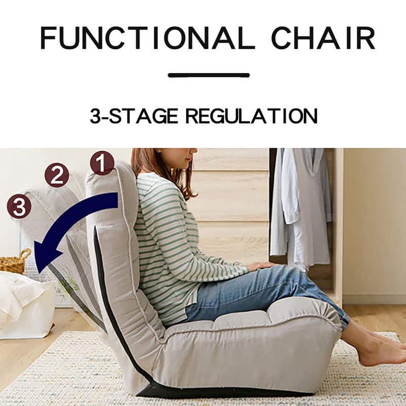 Single sofa reclining chair Japanese chair lazy sofa