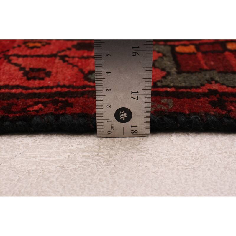 ECARPETGALLERY Hand-knotted Andelz Dark Red Wool Rug - 3'6 x 6'1