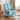 Linen Manual Swivel Base Recliner Chair with Footrest
