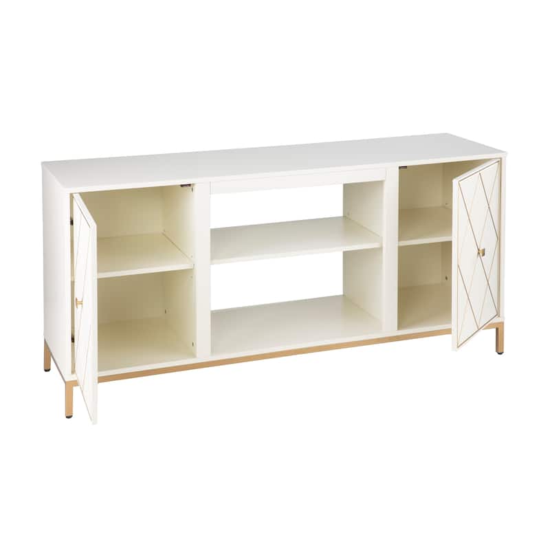 SEI Furniture Marradi Media TV Stand with Storage for TV's up to 60 in