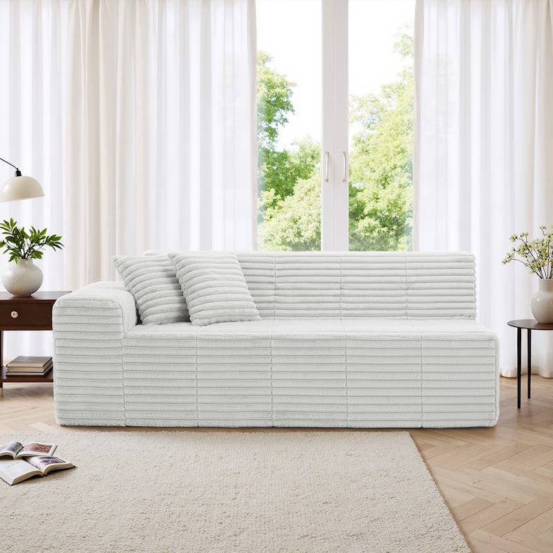 Modern Oversized plush Sofa Bed