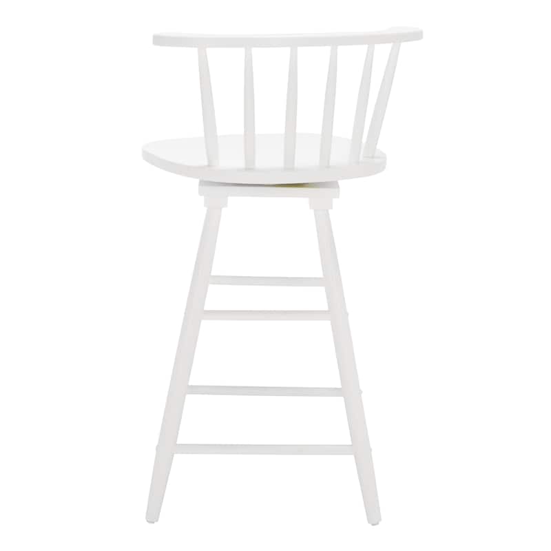 SAFAVIEH Gunnlaug Swivel 25-inch Counter Stool - 21 In. W x 17 In. D x 36 In. H - 21Wx17Dx36H