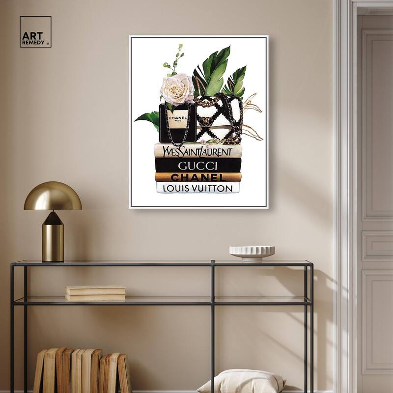 Luxury Stack Details Canvas by Art Remedy