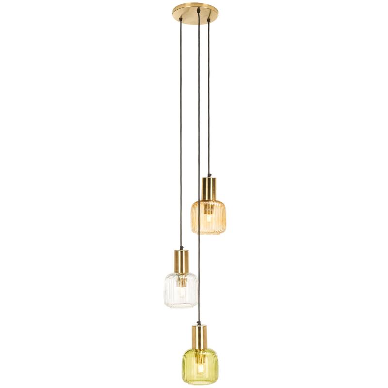 SAFAVIEH Lighting Rhea 3 Light 13-inch Pendant. - 13"W x 13"D x 51"H