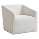 preview thumbnail 23 of 22, Roundhill Furniture Nice Modern Barrel Armchair, 360° Swivel