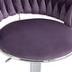 preview thumbnail 43 of 198, Modern Velvet Adjustable Swivel Bar Stools Set of 2