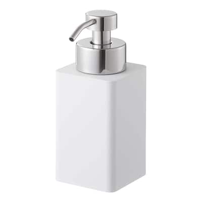 Yamazaki Home Foaming Soap Dispenser, ABS Plastic, 12.2 fluid oz., 360 milliliters - L 3.74 x W 2.76 x H 6.69 inches