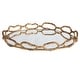 preview thumbnail 2 of 5, Uttermost Cable Chain Mirrored Tray