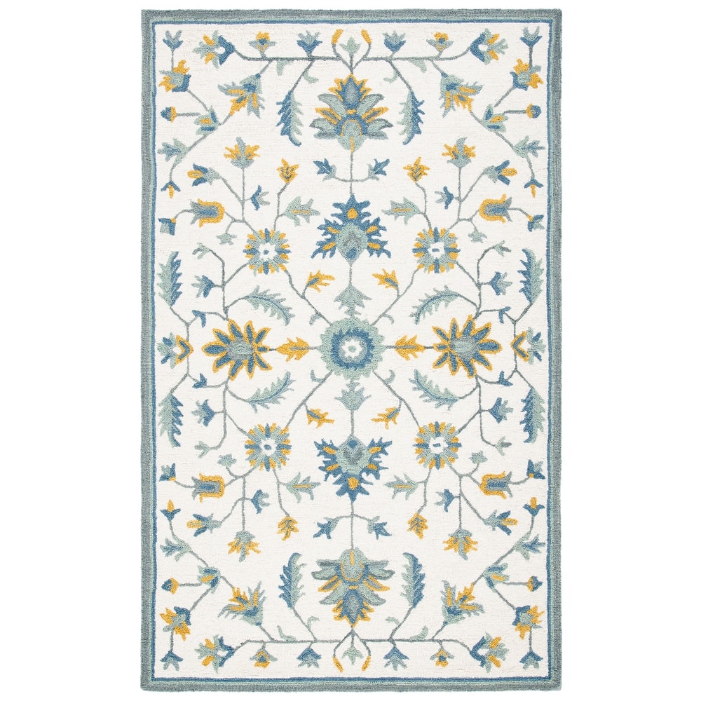 SAFAVIEH Handmade Metro Vasatha French Country Wool Rug