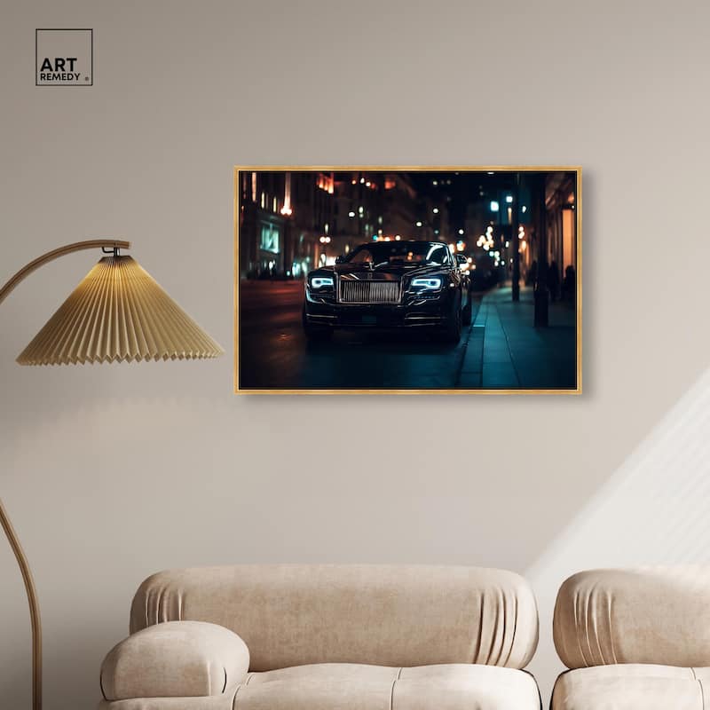Phantom's Gleam Canvas by Art Remedy