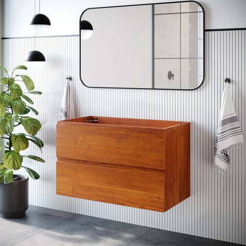 Scenic 36" Wall-Mount Bathroom Vanity Cabinet