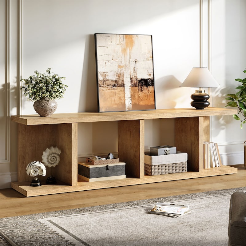 70.8 Inch Tv Stand With Storage For Tvs Up To 80"