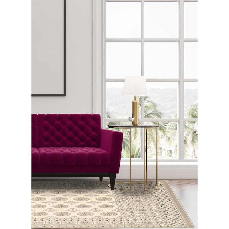 ECARPETGALLERY Bokhara Traditional Rug