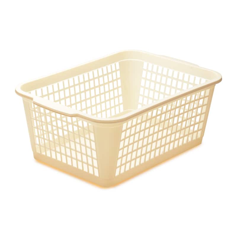 YBM Home Large Plastic Storage Basket for Organizing