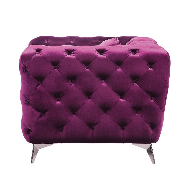 Sabolle Tuxedo Arm Accent Chair
