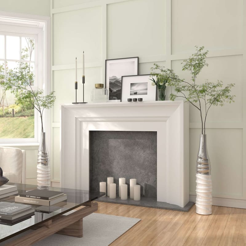 Modern Handmade Ceramic Tall Floor Vase