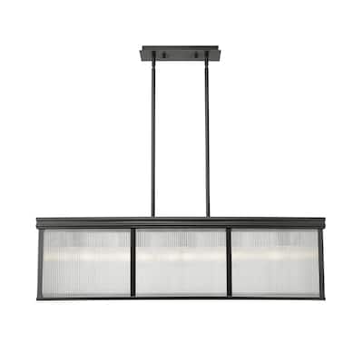 Carnaby 10 Light Pendant in Matte Black - Matte Black