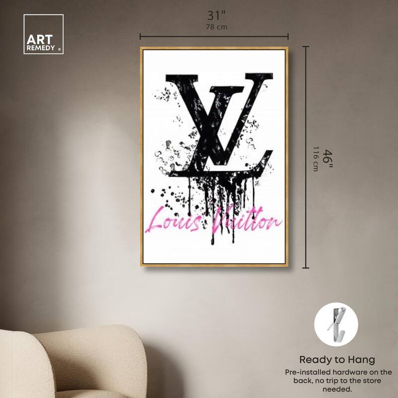 Doll Memories - Louis Drip Canvas by Art Remedy