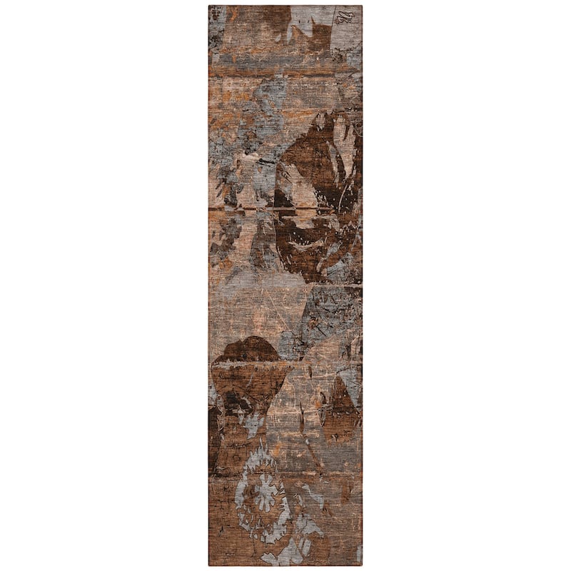 Rane Botanic Elegance Weather Resistant Timeless Fusion Outdoor Rug