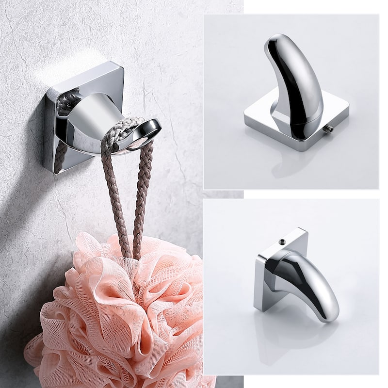 Wall Mounted Towel Hook Rustproof Coat Hook(2 pieces)