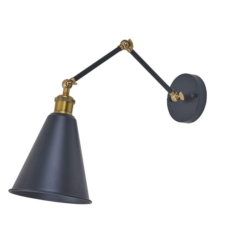 2 Light Outdoor Lantern in Gold Finish - 18"H x 8.25"W x 5.25"D - 18"H x 8.25"W x 5.25"D - Black